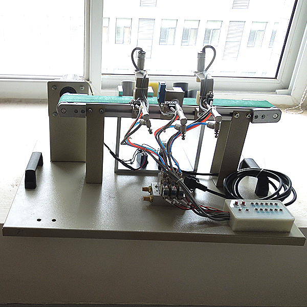 材料分揀PLC控制技能實驗臺,汽車變速箱運行與檢測實訓(xùn)裝置